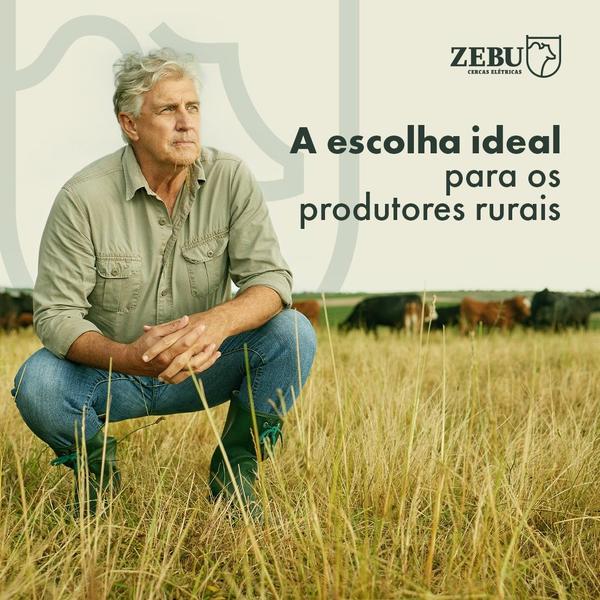 Imagem de Aparelho De Choque Elétrico Cerca Rural 16 Joules Liberados 110V zk300 zebu