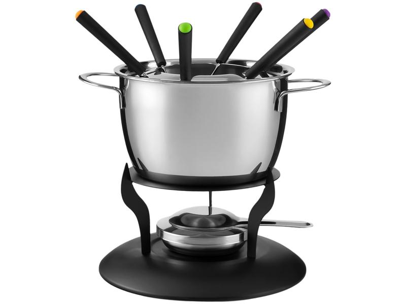 Aparelho de Fondue de Inox Brinox 10 Peças Aparelho de Fondue de Inox Brinox 10 Peças