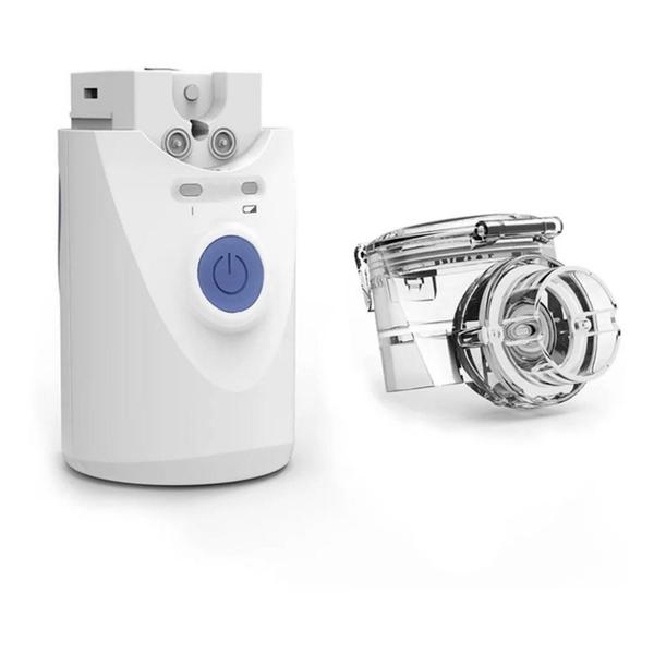 Aparelho De Inalação Ultrassônico Portátil Bivolt Ou Pilha - WEBDD Imagem de Aparelho De Inalação Ultrassônico Portátil Bivolt Ou Pilha