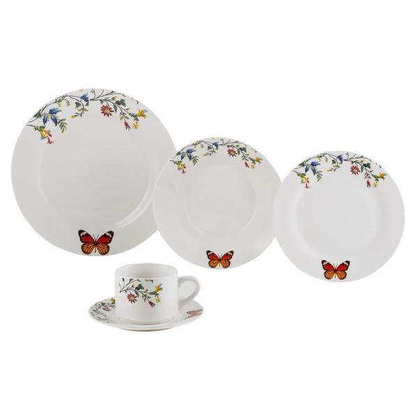 Imagem de Aparelho de Jantar 20pc de Porcelana Delicate Lyor