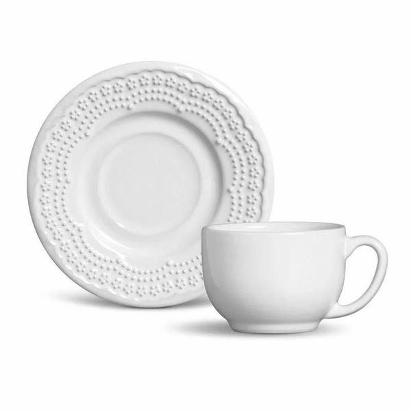 Imagem de Aparelho De Jantar 42 Pcs Madeleine Branco Porto Brasil