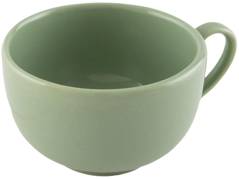 Imagem de Aparelho de Jantar e Chá 20 Peças Alleanza Cerâmica Branco e Verde Trópicos