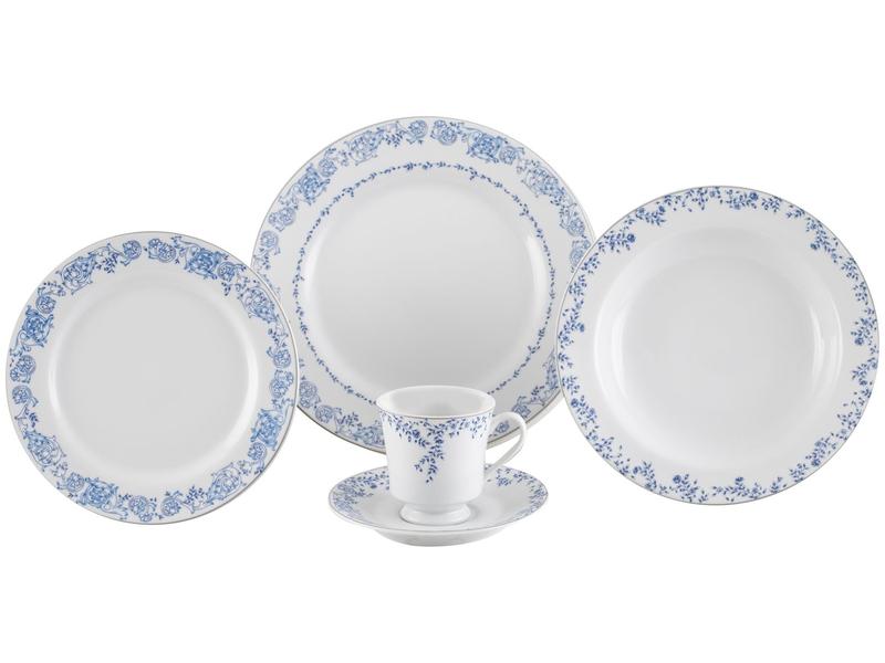 Imagem de Aparelho de Jantar e Chá 30 Peças Porcelana