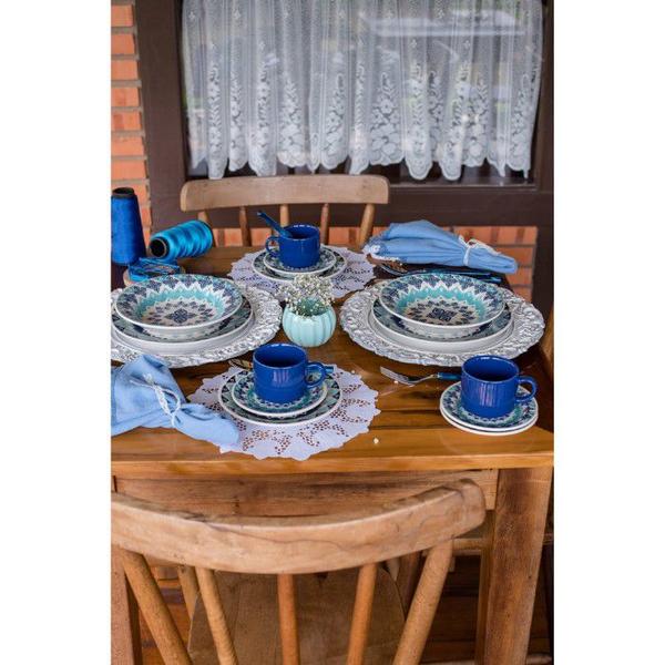 Imagem de Aparelho de Jantar e Chá Cerâmica 30 Peças Donna Lola Biona AE30-5190