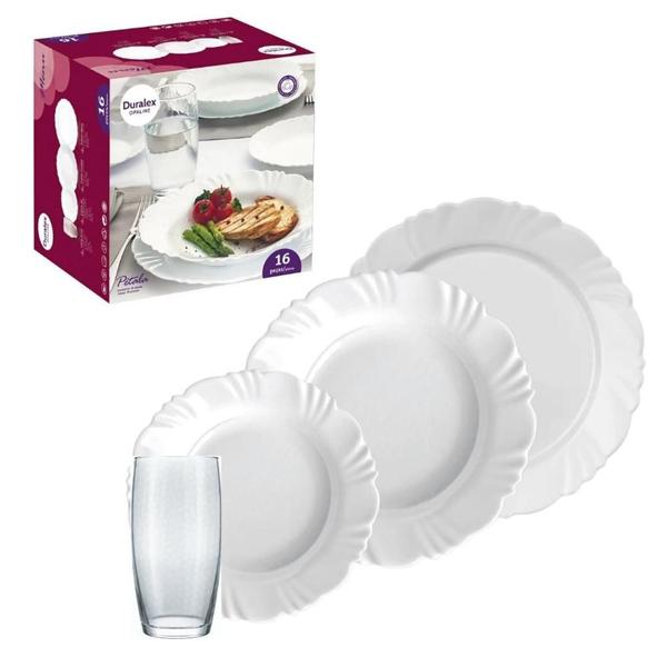 Aparelho de Jantar Pétala Nadir Figueiredo - Kit 16 Peças Aparelho de Jantar Pétala Nadir Figueiredo - Kit 16 Peças