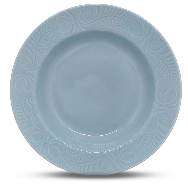 Imagem de Aparelho De Jantar Porcelana Azul Vintage Germer 28Pçs