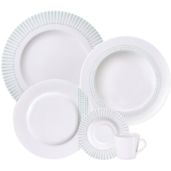 Aparelho De Jantar Tramontina Porcelana Monocroma 20 Pç Imagem de Aparelho De Jantar Tramontina Porcelana Monocroma 20 Pç