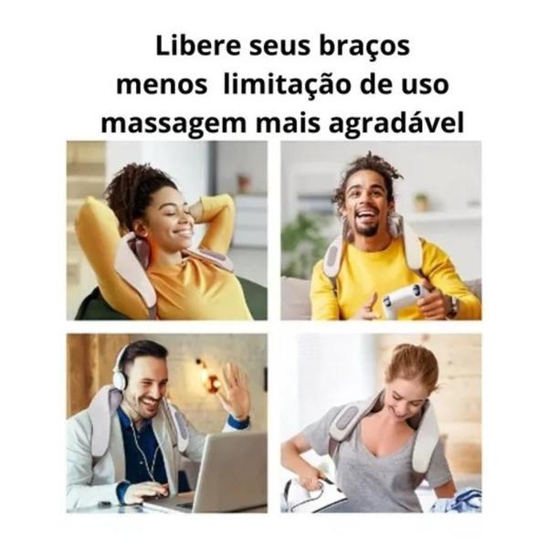 Imagem de Aparelho De Massagem Portátil Pescoço E Ombros Terapêutico