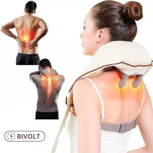 Aparelho De Massagem Terapêutica Portátil Pescoço E Ombros - MR Imagem de Aparelho De Massagem Terapêutica Portátil Pescoço E Ombros