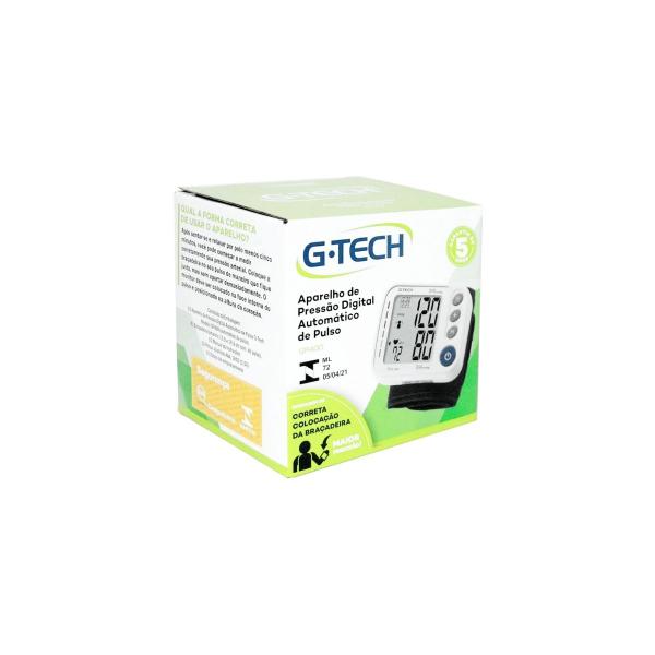 Imagem de Aparelho de pressão digital automático pulso g-tech home bpgp400_s - g-tech