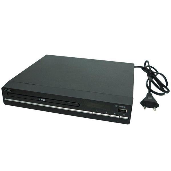 Imagem de Aparelho Dvd Player Rca 2.0 Canais Usb Mp3 Cd Ripping Display Led Controle Knup Preto KP-D120 Bivolt