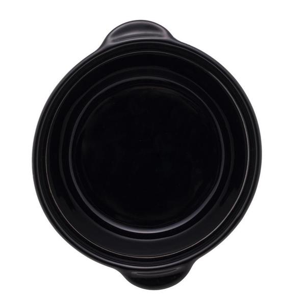 Imagem de Aparelho Fondue 4 Peças Porcelana Classic Preto 400Ml - Lyor