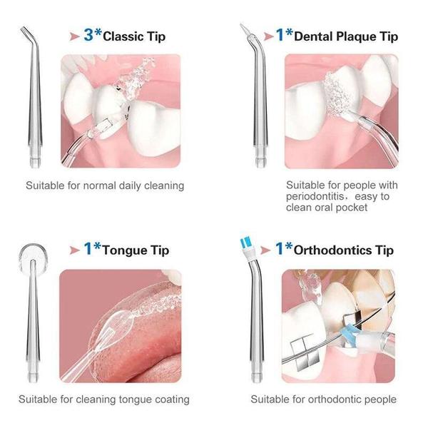 Imagem de Aparelho Higiene Dental Bucal Jato Dágua Irrigador Portátil