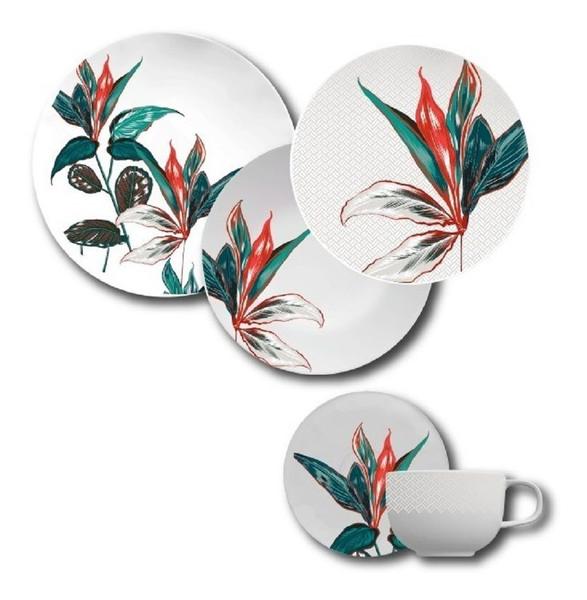 Imagem de Aparelho Jantar Porcelana 20 Pcs Convexa  Germer