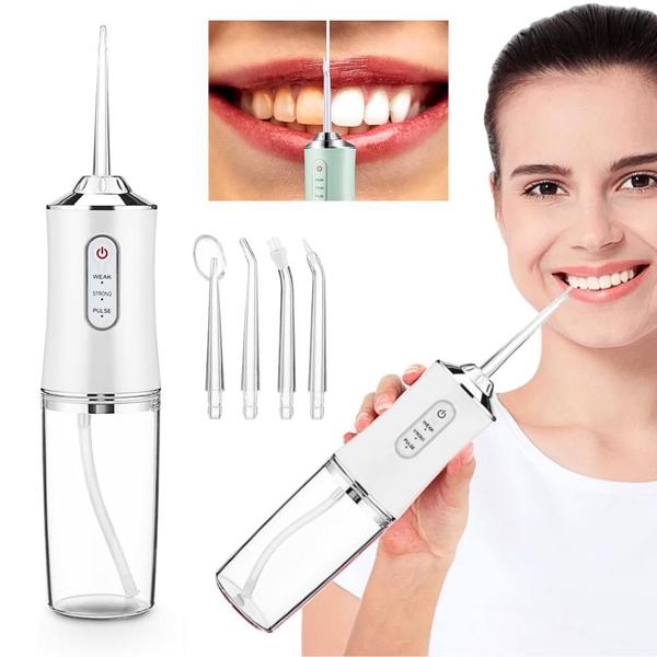 Imagem de Aparelho Limpeza Dental Irrigador Bucal Water Pik Bivolt - Branco - 10