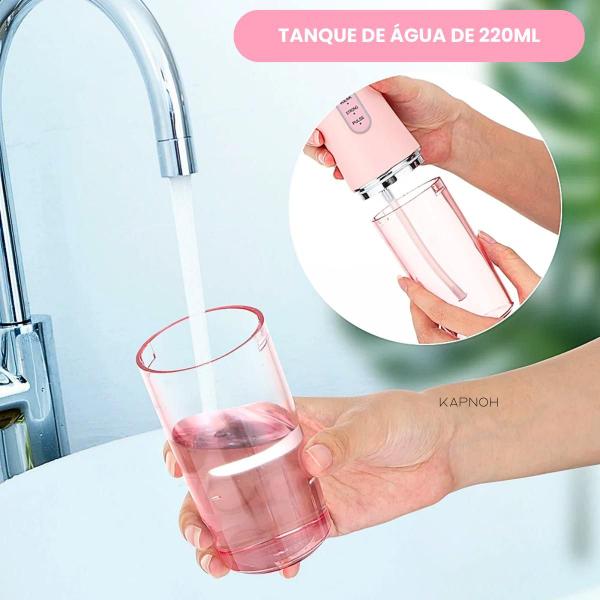 Imagem de Aparelho Limpeza Dental Irrigador Bucal Water Pik Bivolt - Branco - 10