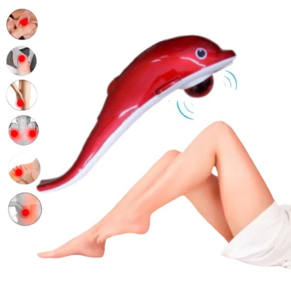 Aparelho Massageador Golfinho Drenagem Linfática Tratamento Infravermelho Relax Abdominal Corporal Orbital - MASSAGEM CORPO Imagem de Aparelho Massageador Golfinho Drenagem Linfática Tratamento Infravermelho Relax Abdominal Corporal Orbital