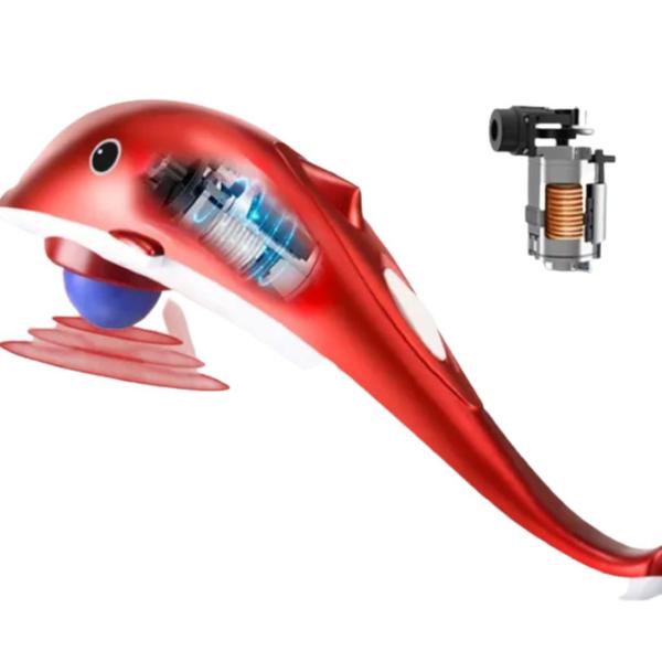 Aparelho Massageador Golfinho Drenagem Linfática Tratamento Infravermelho Relax Abdominal Corporal Orbital - MASSAGEM CORPO Imagem de Aparelho Massageador Golfinho Drenagem Linfática Tratamento Infravermelho Relax Abdominal Corporal Orbital