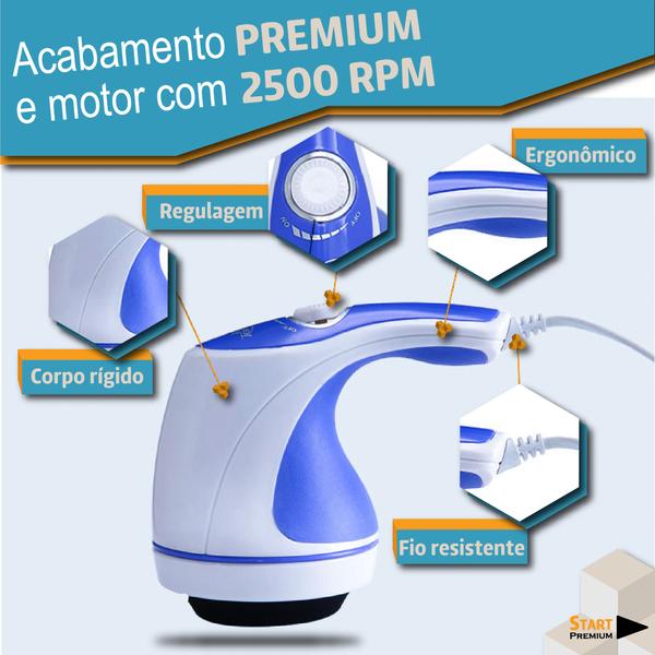 Imagem de Aparelho Massageador Muscular Orbital 360º Spin Relax Tone 110V Linha Premium