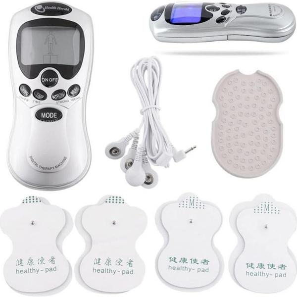 Aparelho Massageador Terapia Eletroestimulador para Fisioterapia Alívio Das Dores Musculares Envio Imediato - Aparelho Massageador Fisioterapia Imagem de Aparelho Massageador Terapia Eletroestimulador para Fisioterapia Alívio Das Dores Musculares Envio Imediato