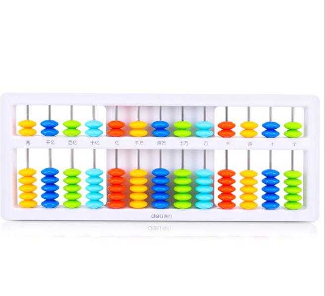 Imagem de Aparelho matemático Wokex Colorful Abacus para estudantes