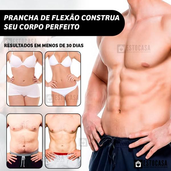 Imagem de Aparelho Para Fazer Flexão Braço Peito Costas Exercícios