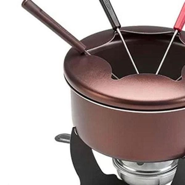 Imagem de Aparelho para Fondue 10 peças chocolate - 1255/116 - Brinox