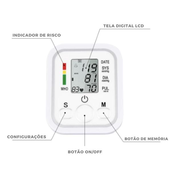 Imagem de Aparelho para Medir Pressão - Resultados Imediatos e Confiáveis