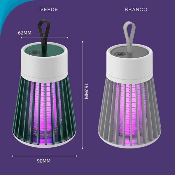 Imagem de Aparelho Portátil Contra Mosquitos e Insetos Silencioso Perfeito Para Uso Interno Com Garantia