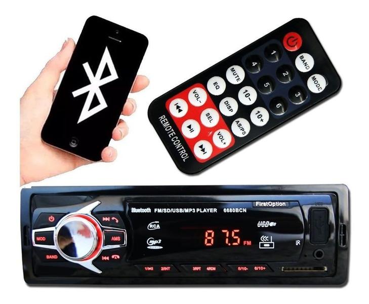 Imagem de Aparelho Som Mp3 Vw Gol G3 G4 G5 Bluetooth Pendrive Rádio