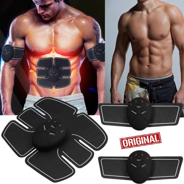 Aparelho Tonificador Muscular Elétrico Abdominal Cinta Perna Braço Bíceps Ems Estimulador Original - SLU FITNESS Imagem de Aparelho Tonificador Muscular Elétrico Abdominal Cinta Perna Braço Bíceps Ems Estimulador Original