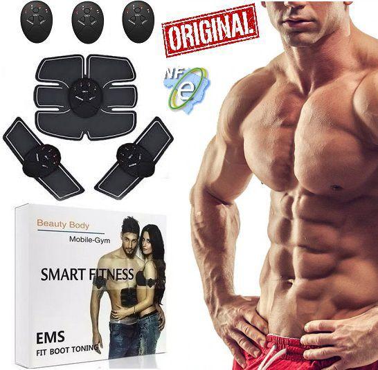 Imagem de Aparelho Tonificador Muscular Elétrico Abdominal Cinta Six Pad Perna Braço Bíceps Ems Estimulador Smart Fitness Original