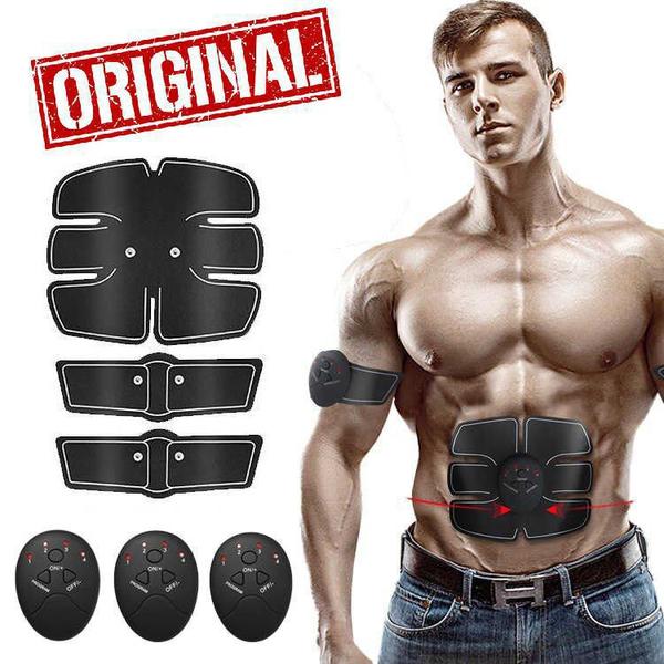 Imagem de Aparelho Tonificador Muscular Estimulador Abdominal Elétrico Fitness Academia Braço Abdômen Smart Control Emagrecer