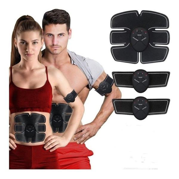 Imagem de Aparelho Tonificador Muscular Estimulador Abdominal Elétrico Original Smart Fitness Ems Fit Control Braço Perna Bíceps