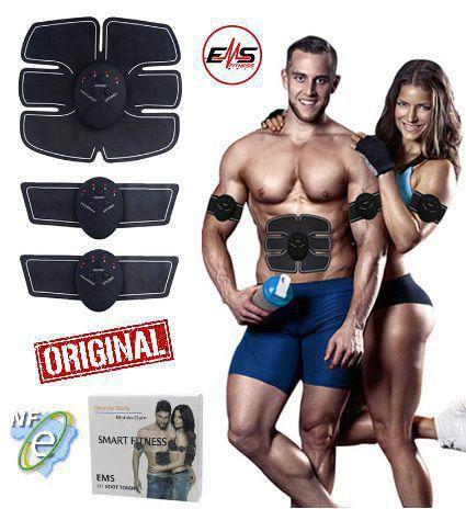 Imagem de Aparelho Tonificador Muscular Estimulador Six Pad Abs Fit One Elétrico Abdômen Braço Perna Biceps Ginástica