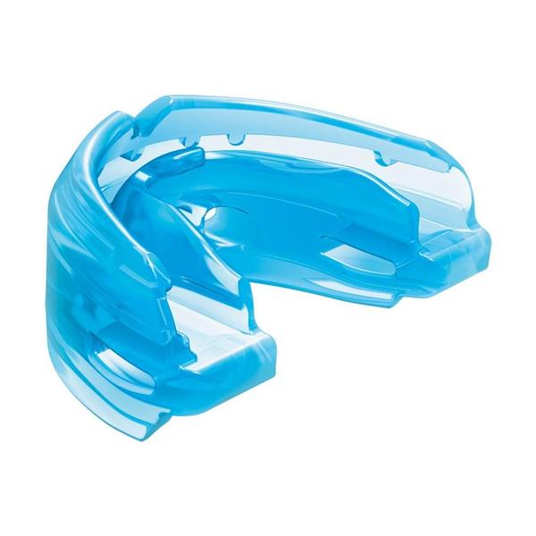 Imagem de Aparelhos duplos Mouth Guard Shock Doctor com alça de capacete