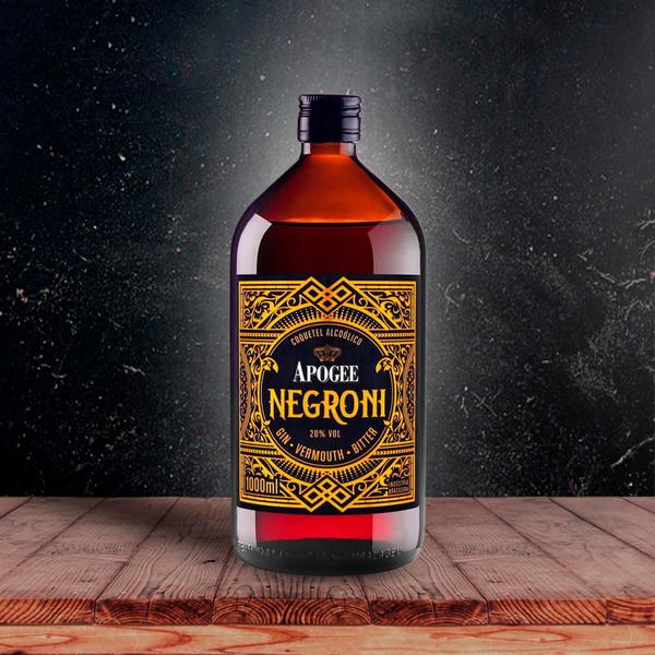 Imagem de Aperitivo Apogee Negroni Gin Vermouth Bitter 1l