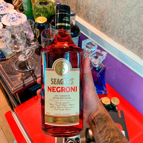 Imagem de Aperitivo Seagers Negroni 980ml 12 Unidades