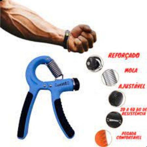 Imagem de Aperto De Mão Hand Grip Fortalecimento Antebraço Punho Dedo