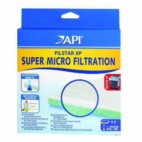 Imagem de API FILSTAR XP SUPER MICROFILTION Aquário Plataformas de filtragem do filtro de filtro 2-Count