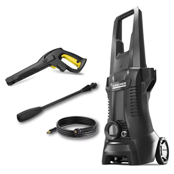 Imagem de Aplicador Difusor Snow Foam Plástico para Lavajato Karcher K2 Black