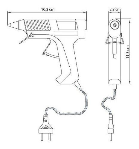 Imagem de Aplicadora Elétrica Para Cola Quente 10-12w Bivolt Tramontina