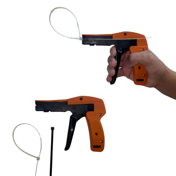 Aplicadora Fixadora P/ Abraçadeiras De Nylon + 300 Cintas - Starfer Imagem de Aplicadora Fixadora P/ Abraçadeiras De Nylon + 300 Cintas