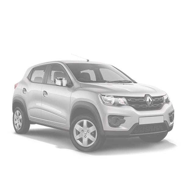 Imagem de Aplique Capa de Retrovisor Cromado Renault Kwid 2017 a 2023 LD