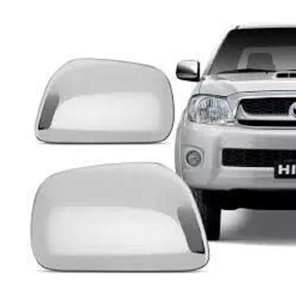 Imagem de Aplique Capa Retrovisor Cromado Hilux 2005 A 2011