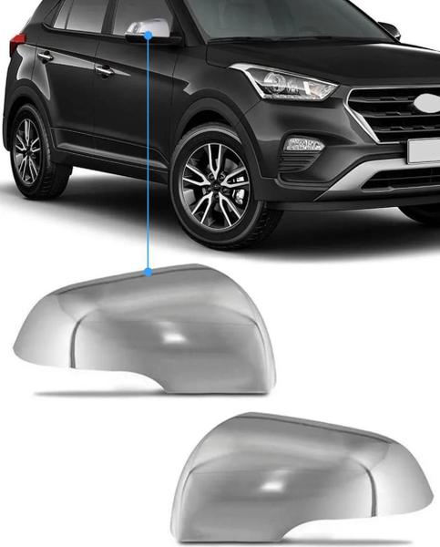 Imagem de Aplique Cromado Retrovisor Hyundai Creta 2 Peças