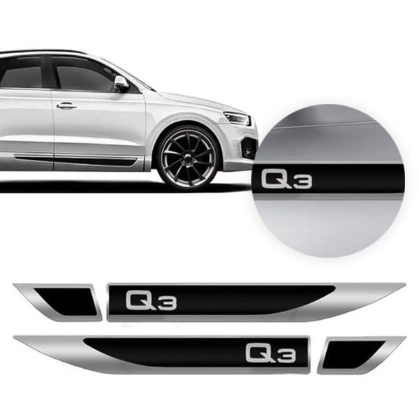 Imagem de Aplique Lateral Emblema Adesivo Audi Q3