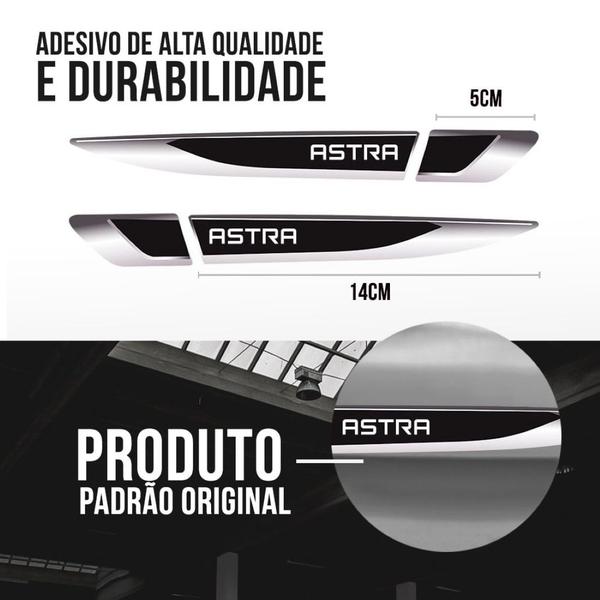 Imagem de Aplique Lateral Emblema Adesivo Paralama GM Astra