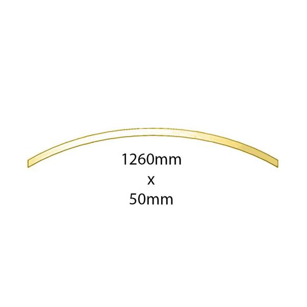 Imagem de Aplique Para Lama Para SC 1260x50mm - Dourado