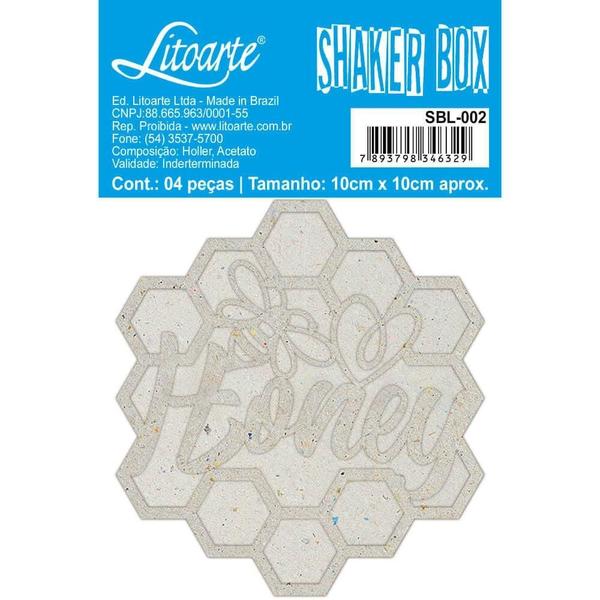 Imagem de Aplique Shaker Box - Honey - SBL-002